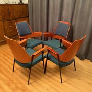 Set of four chairs, 1960s