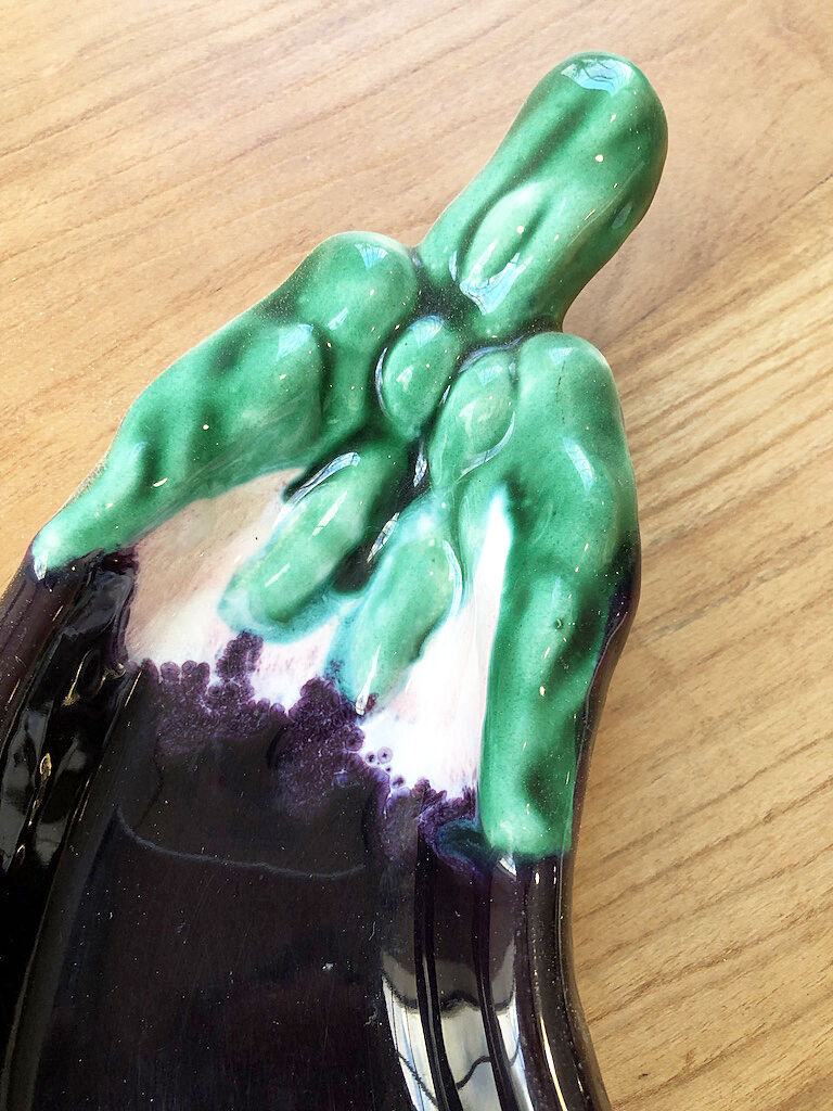 Vallauris "Aubergine" flat butter