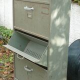 Workshop cabinet 4 swivel drawers in iron JEC 1960