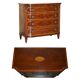Commode Sheraton avec poignées tête de lion, 1859