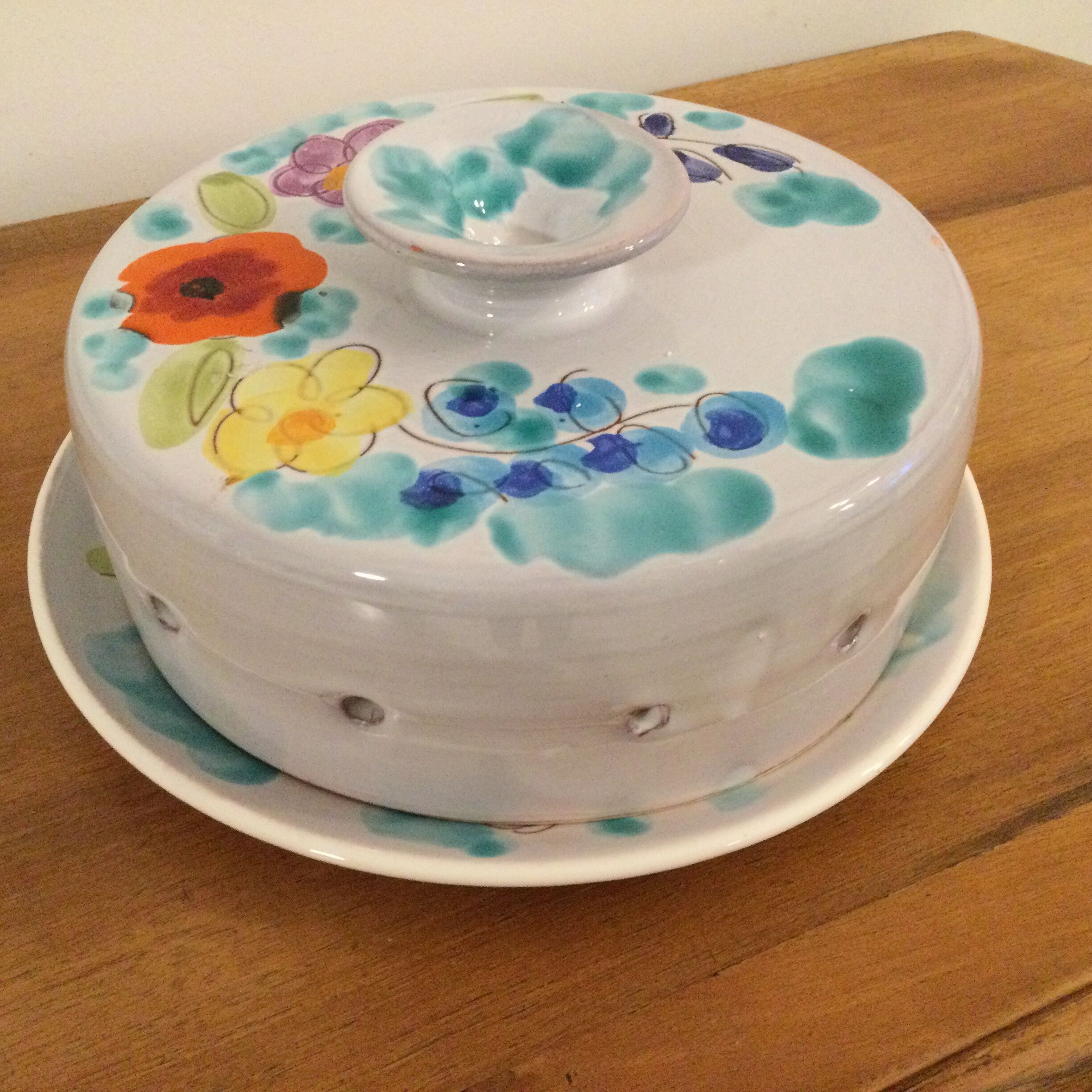 Cheese dish and bell