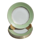 6 Salins dessert plates