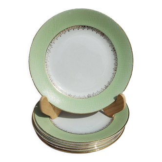 6 assiettes à dessert Salins