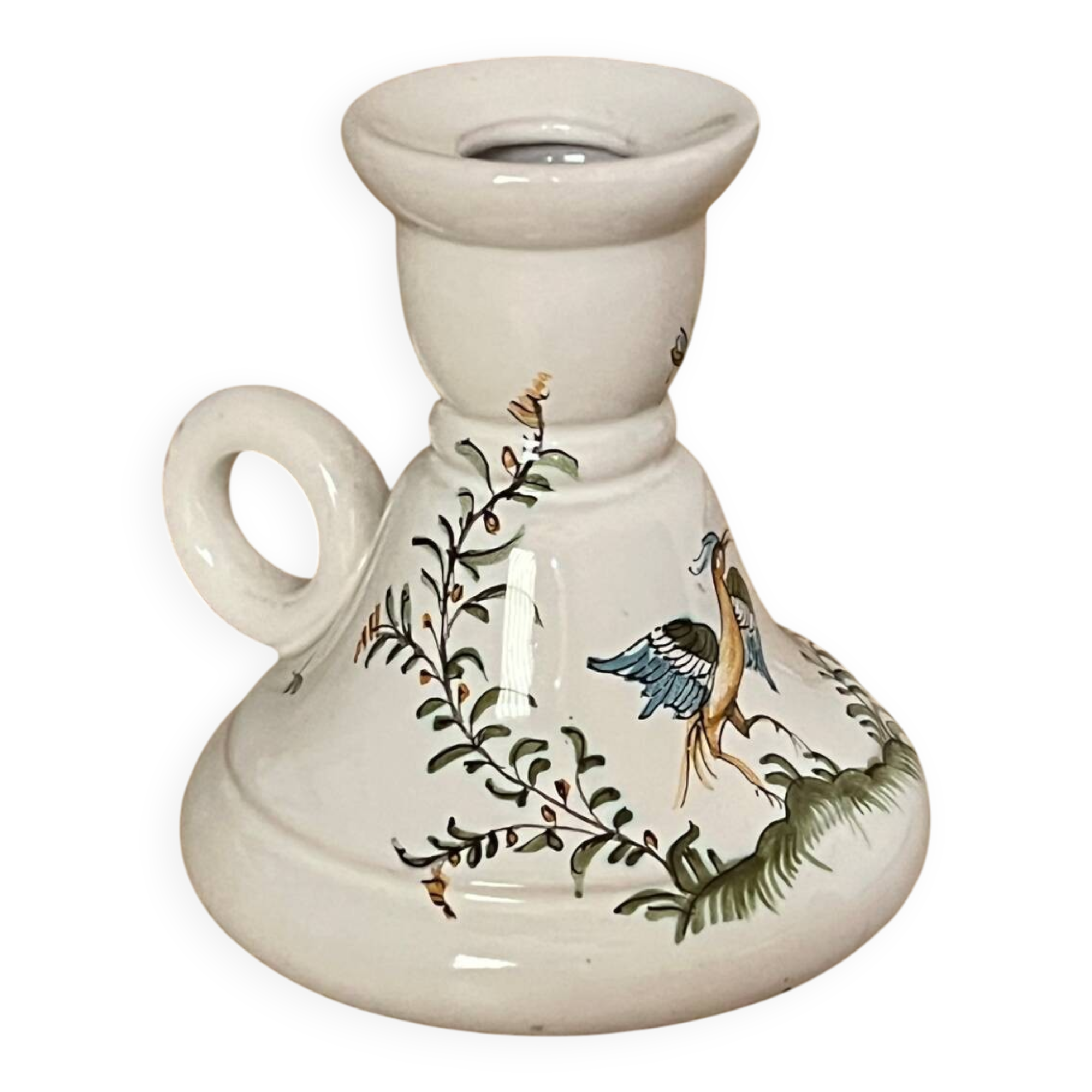 Vintage candle holder made by Lallier in Moustier