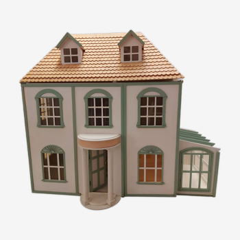 Wooden dollhouse