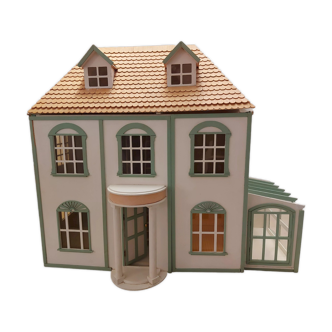 Wooden dollhouse