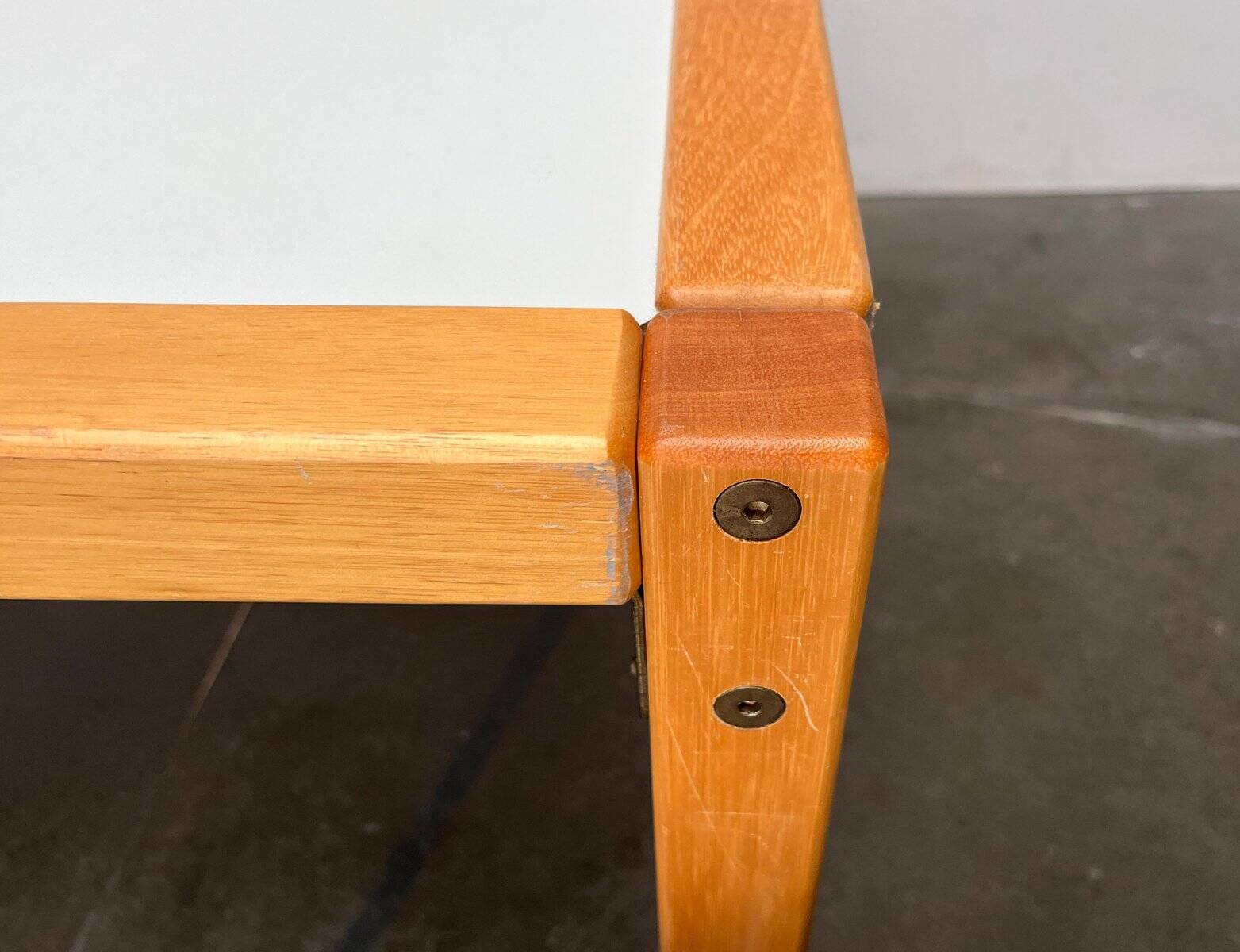 Vintage German Postmodern dining table or desk from the Profilsystem series by Flötotto, 1970s.