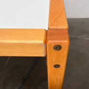 Vintage German Postmodern dining table or desk from the Profilsystem series by Flötotto, 1970s.