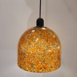 Lampara by Vidrio Millefiori, Peill & Putzler, Mid-century, Naranja, 70's –
