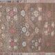 Vintage Turkish rug from Oushak, hand-woven 108x177 cm