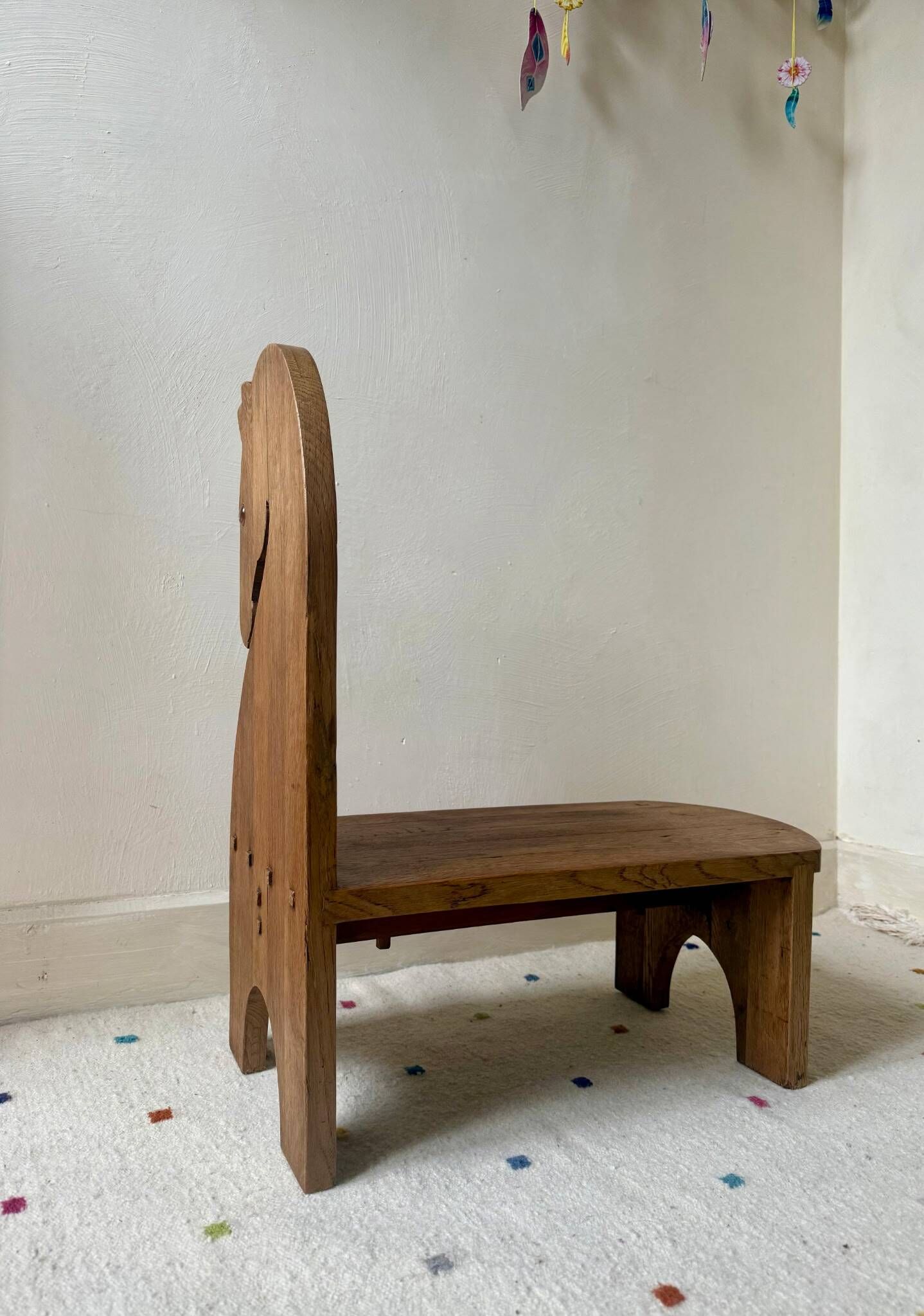 Wooden bench/ door/ small farmhouse plant bench