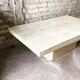 Italian travertine coffee table