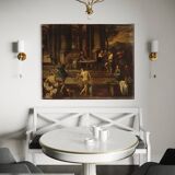 Great 17th century Italian painting, Herod's Banquet