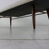 Mid-century designed daybed with metal