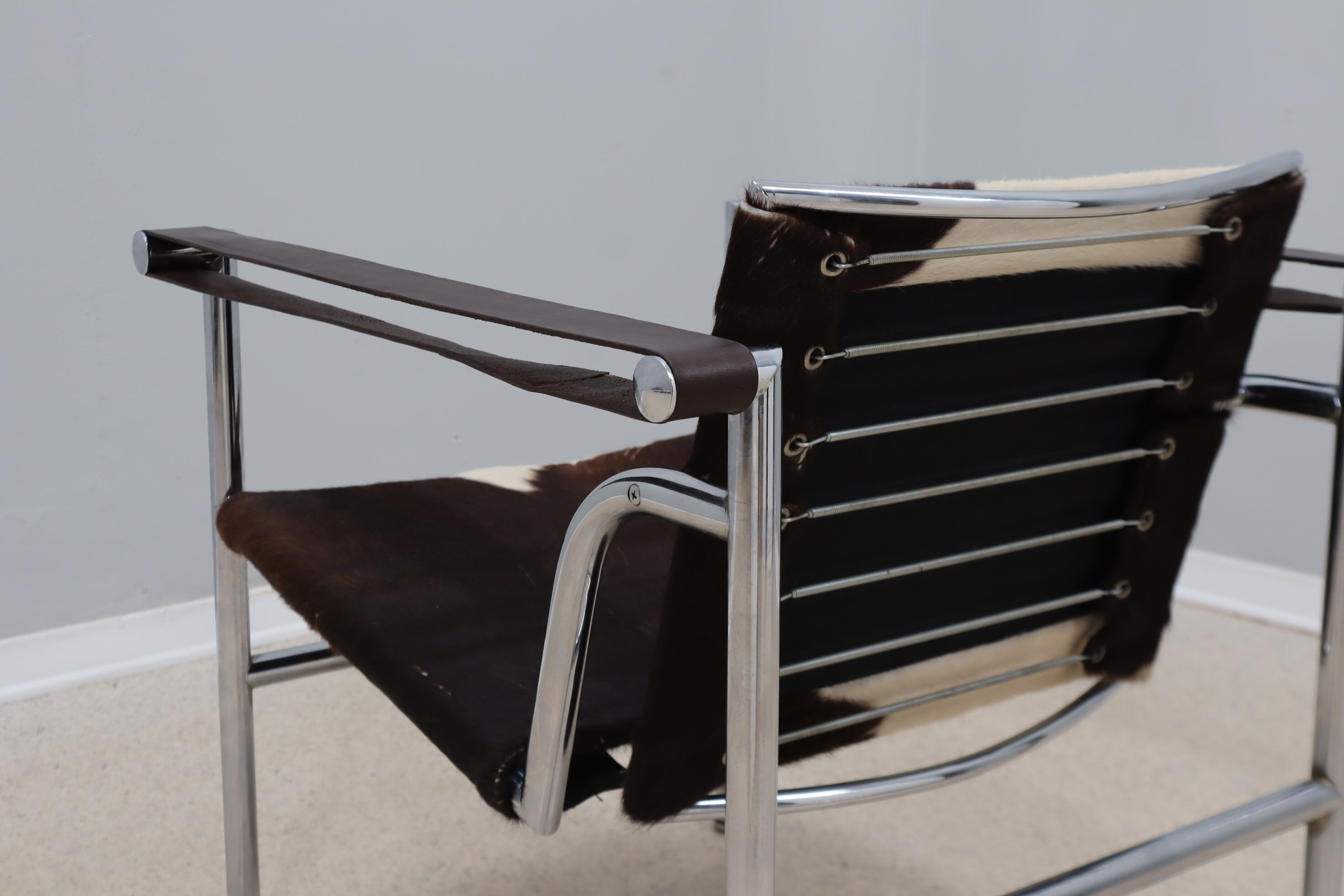 LC1 pony armchair original Cassina 1970s