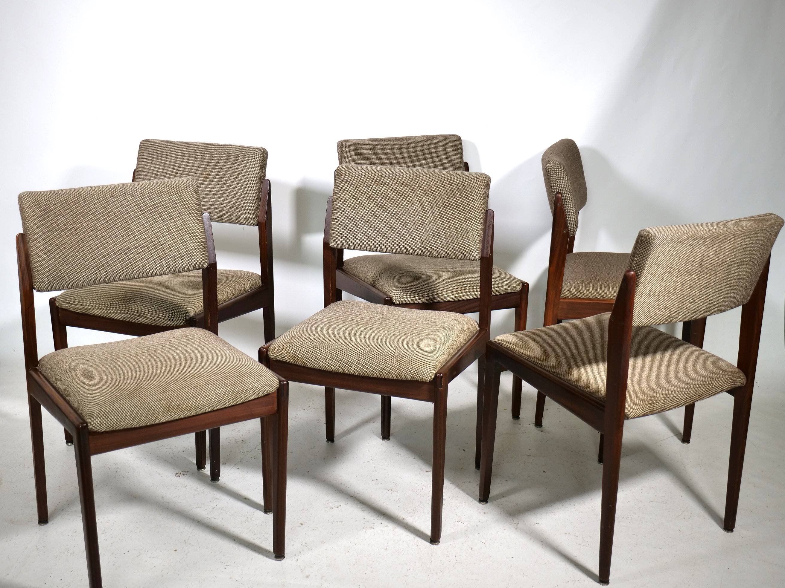 Dining Chairs Model 641P by Rudolf Glatzel for Thonet 1962