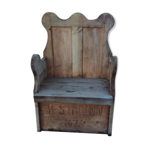 fauteuil en bois