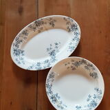 2 plats Terre de fer