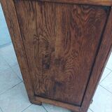 Butcher's buffet ice chest from the Art Deco period in oak