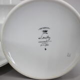 1964 Jaroslav Jezek Exlusive Porcelain Tea Set "Nefertiti", Czechoslovakia