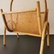 Door vintage bamboo magazines and rattan canning 70s