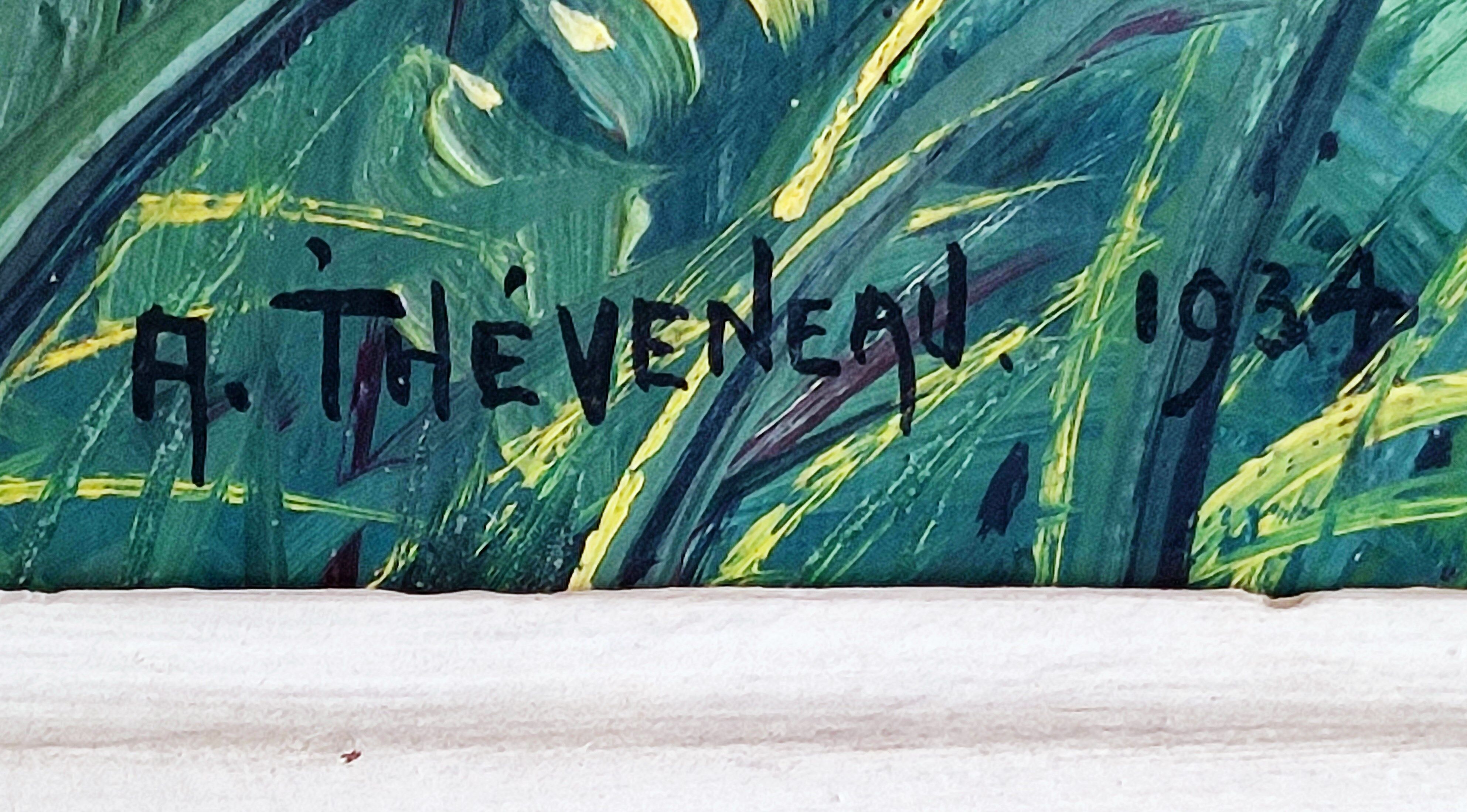 Au fil de l'eau by André Theveneau (1897-1977)