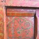 Fenêtre en bois orange, Inde, début XXème