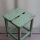 Wooden workshop stool