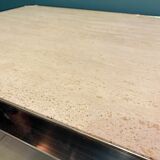 Fedam travertine coffee table