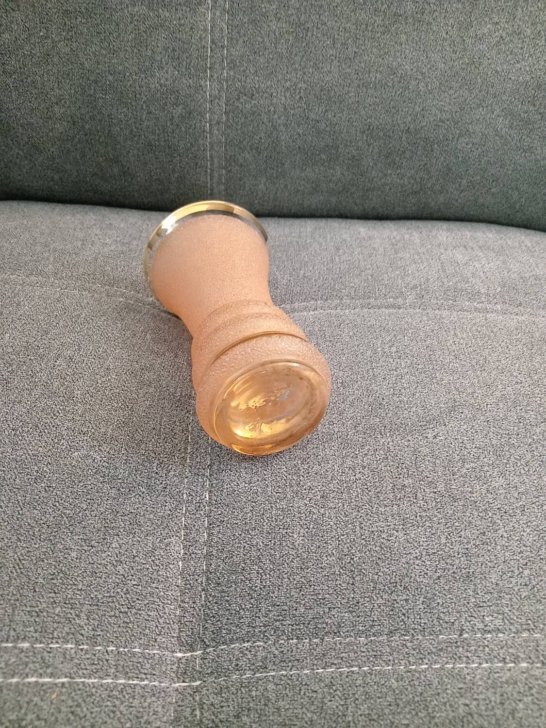 Art and Deco granite vase