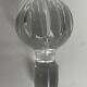 Cut crystal carafe
