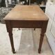 Table bureau bois massif naturel