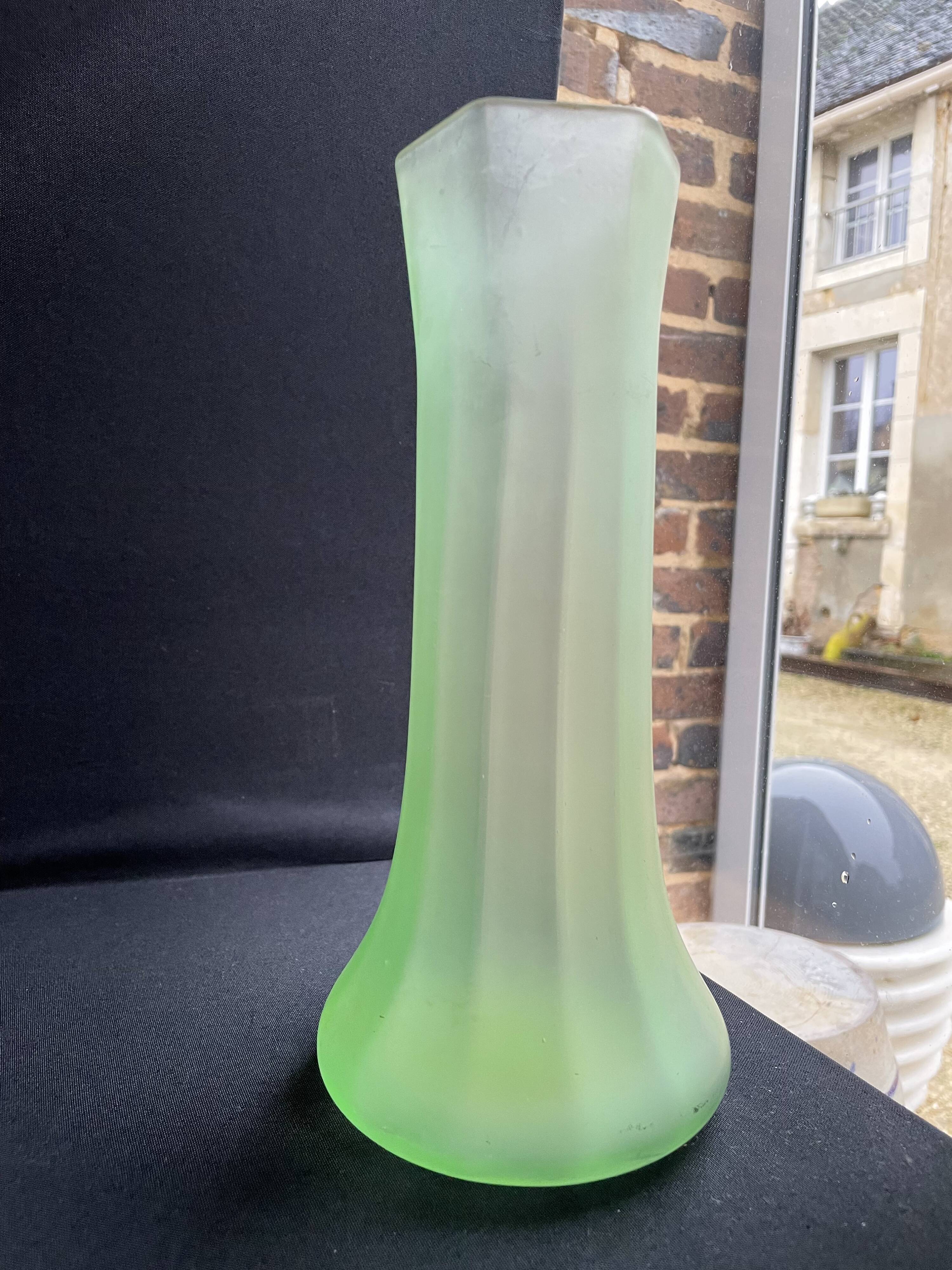 Vase François-Théodore Legras - Verrerie de La Plaine Saint Denis