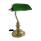 Lampe de banquier verte