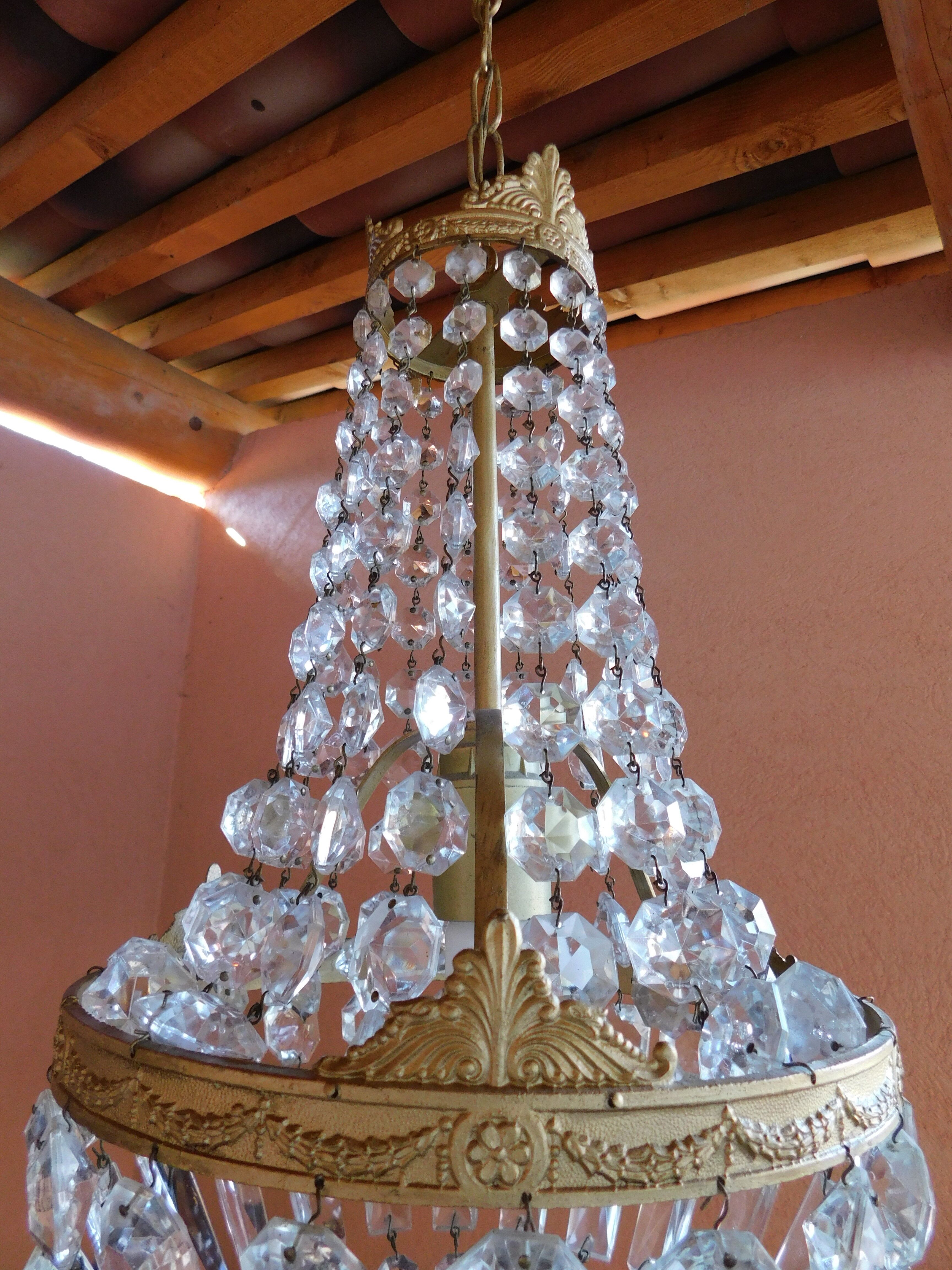 Hot air balloon chandelier - 25 cm