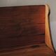 Larch and solid pine storage bench, Folk Art, Savoy, 1950