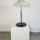 Frosted Glass Table Lamp By Af Cinquanta, Italy, 1980S
