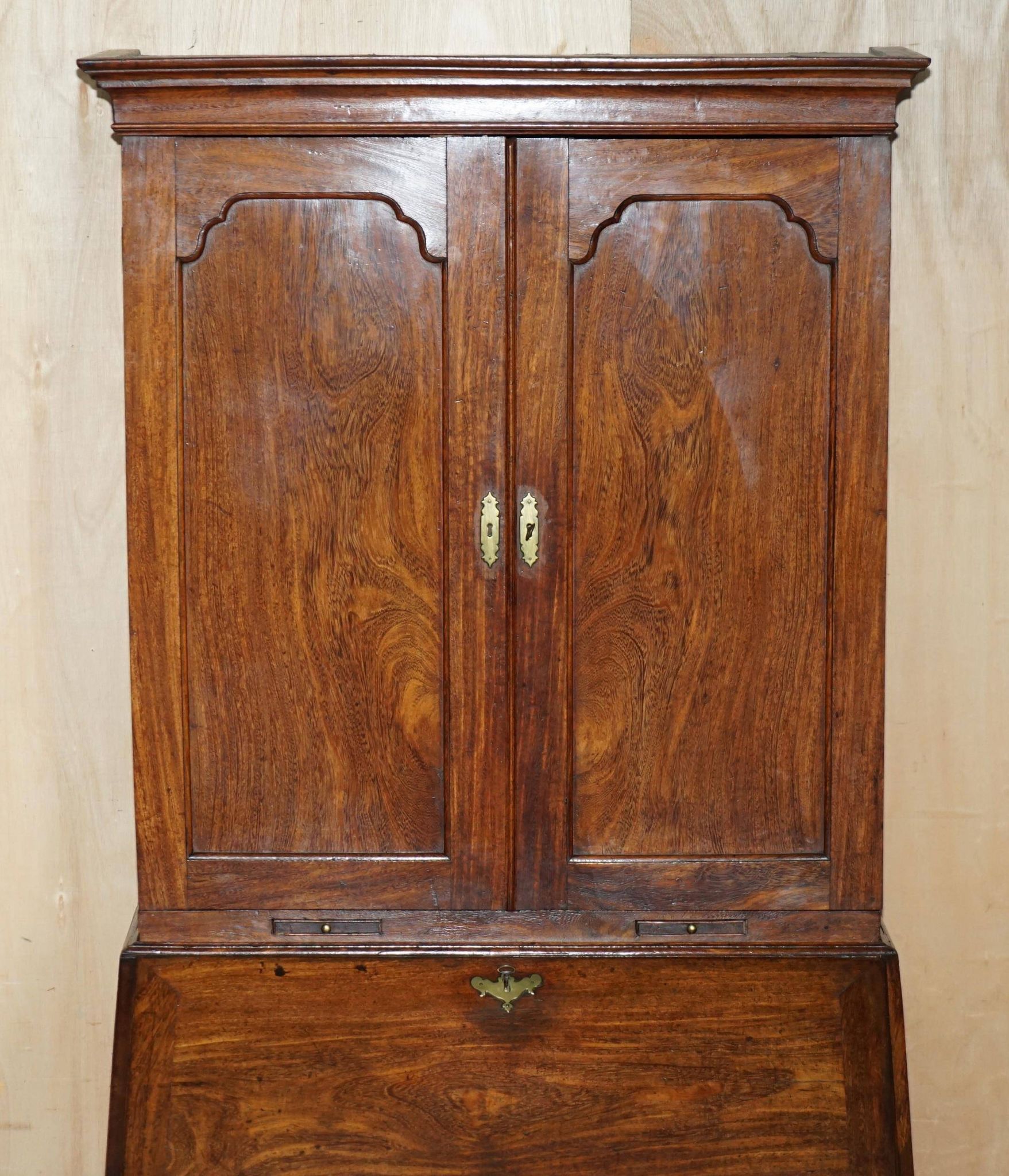 Colonial camphor wood library desk, George III period circa 1760.