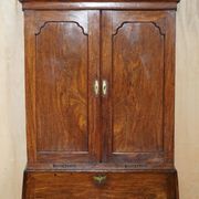 Colonial camphor wood library desk, George III period circa 1760.