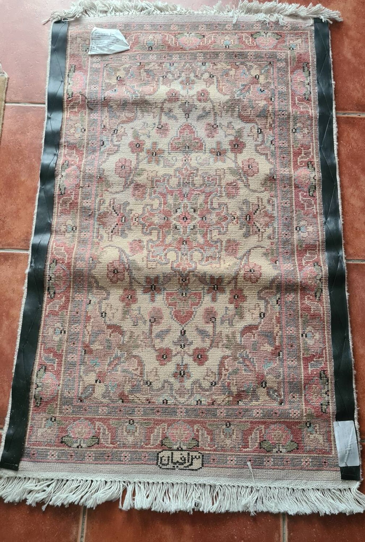 Iranian carpet & Bukhara palace handmade wool/silk
