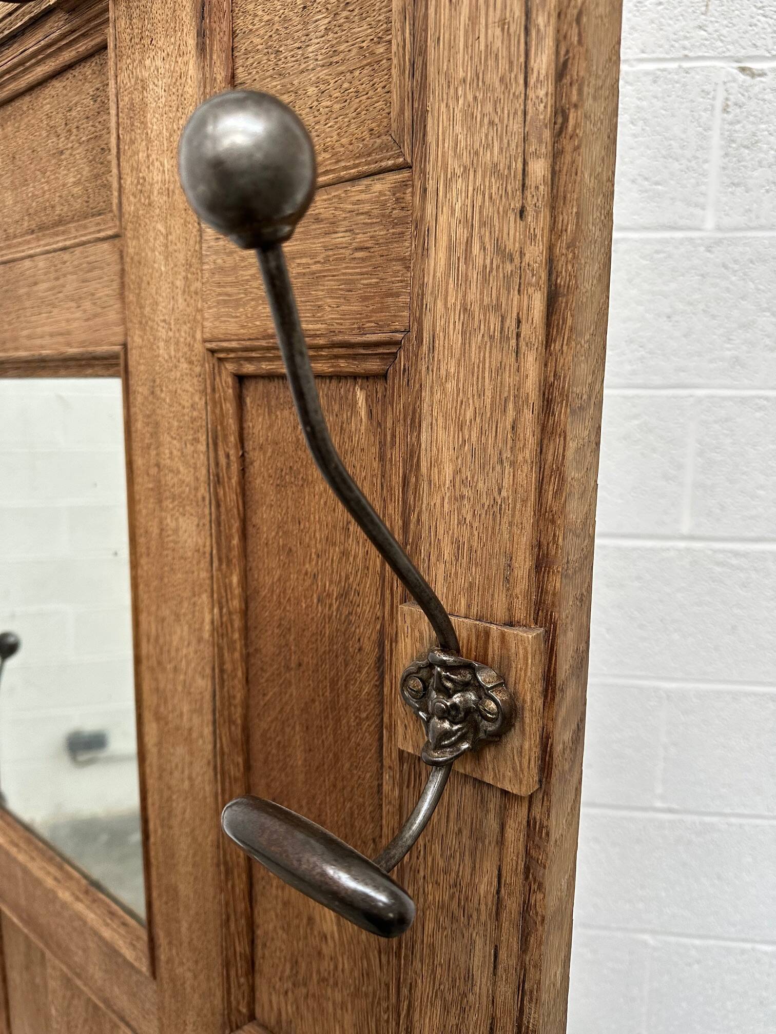 Vestiaire d’entrée en chêne