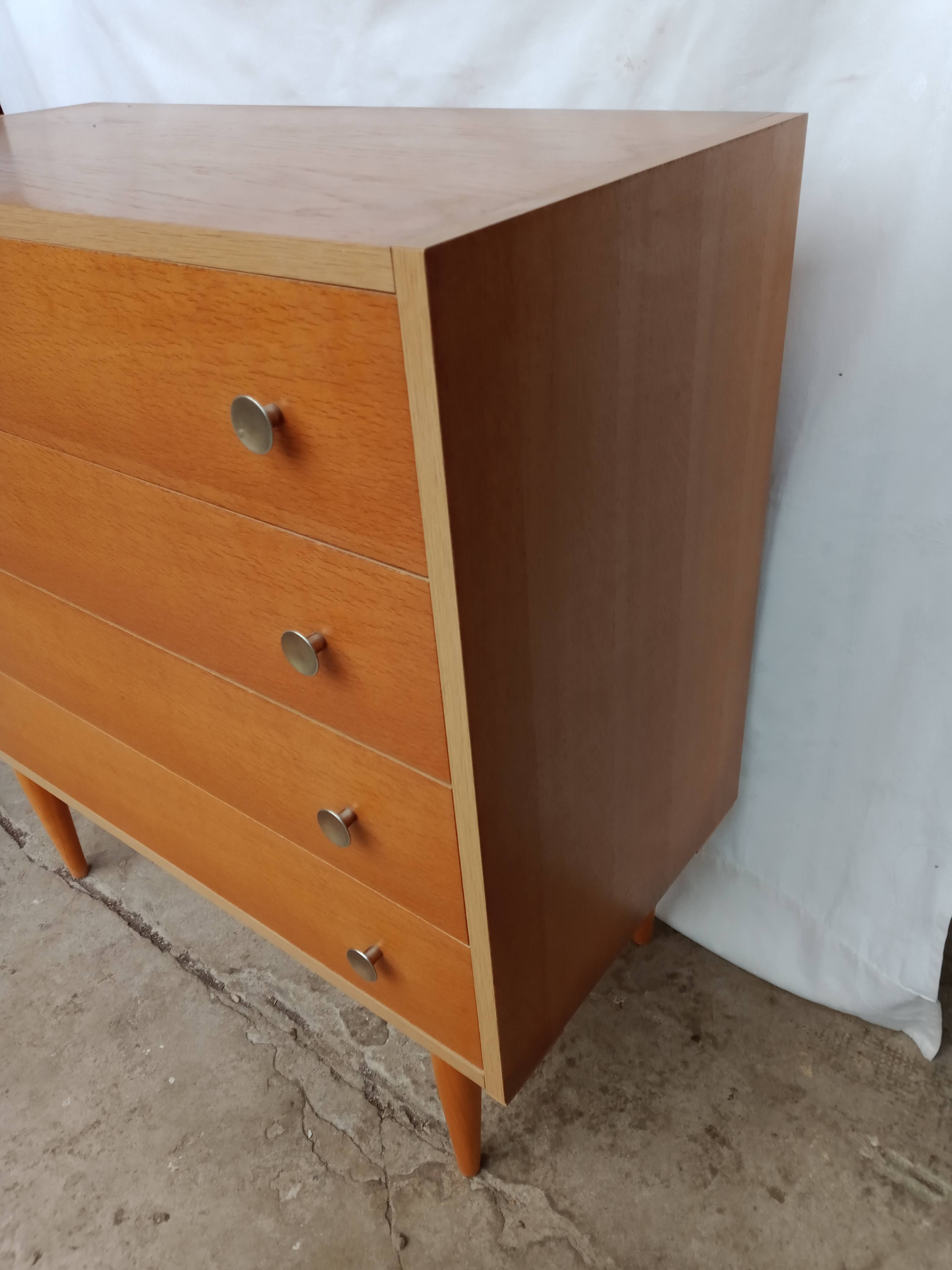 Vintage four-drawer chest of drawers