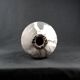 Vase bouteille en céramique Raku signé Kamel Boubekeur