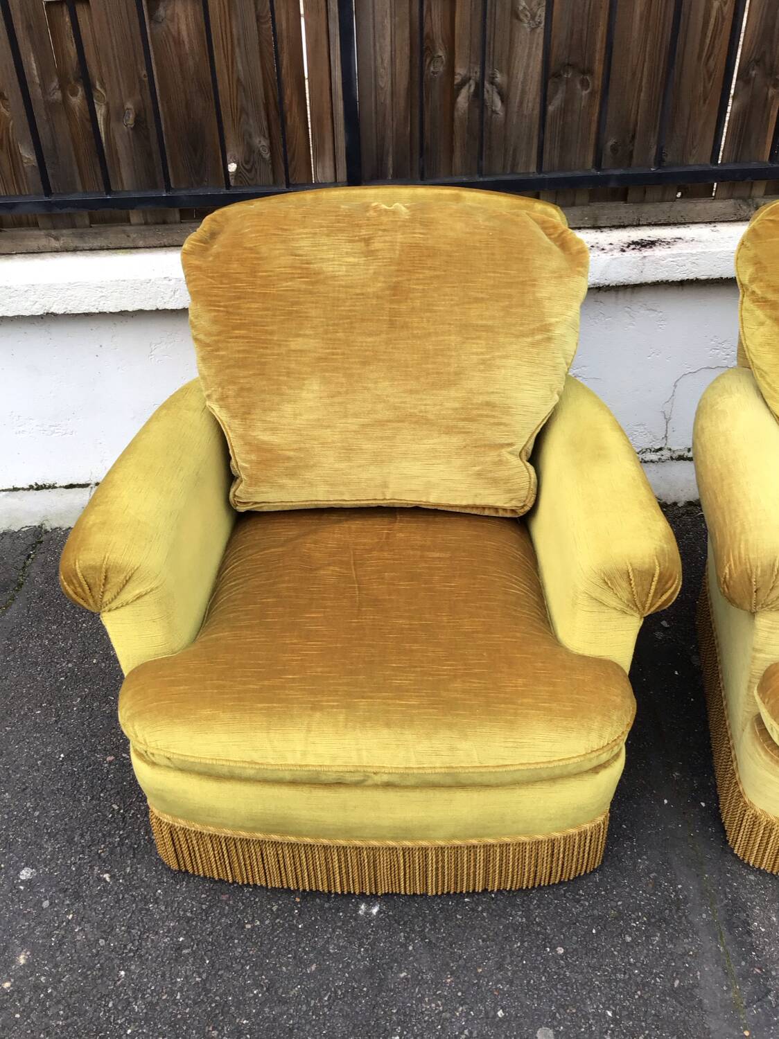 Pair of 1950 armchairs