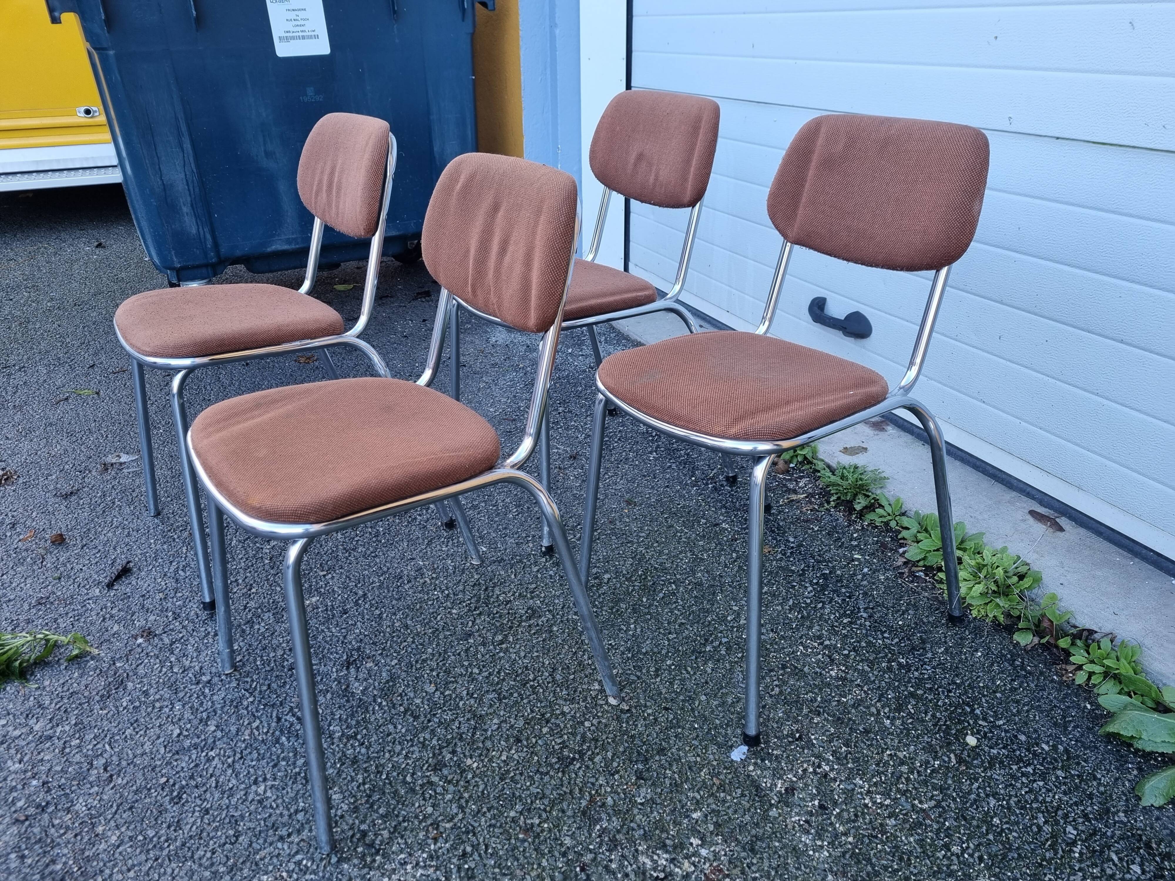4 chairs from 1980