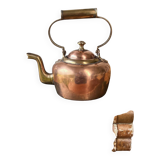 Small copper and brass teapot