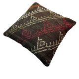 Vintage Turkish Kilim Cushion Cover , 55 x 55 cm