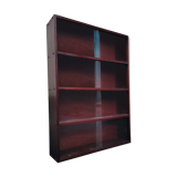 Vintage library showcase