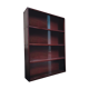 Vintage library showcase