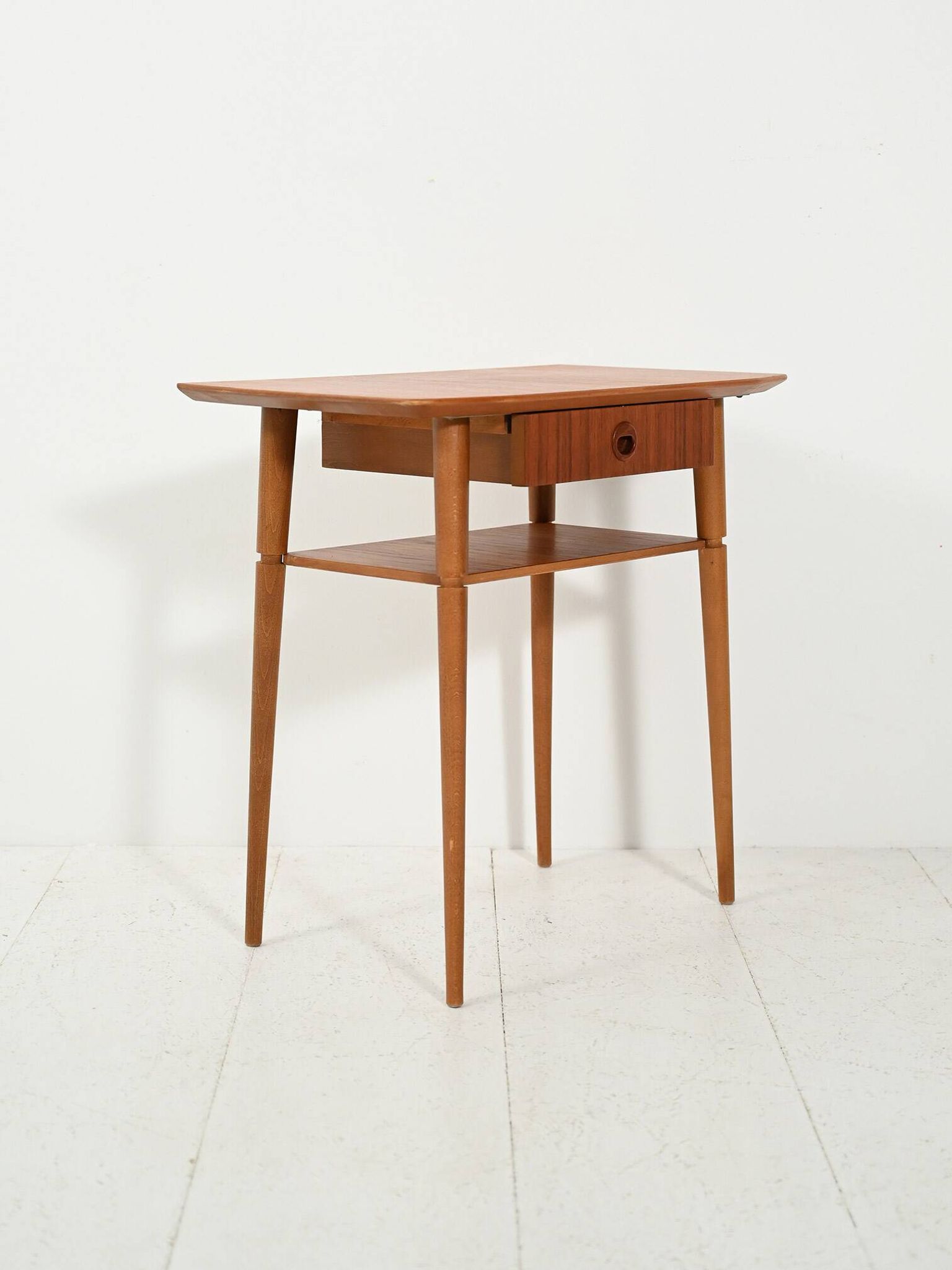 Scandinavian teak nightstand from the 1960s